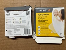 Medela Hydrogel Pads Pain Relief for Sore or Cracked Nipples 8 Individually Wrap