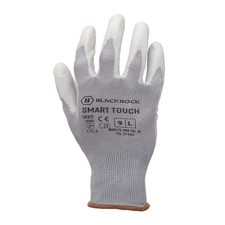 Blackrock Smart Touch Gloves PU Coated Palm Touchscreen Compatible Work Gloves