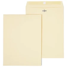 Staples Extra-Heavyweight Clasp Catalog Envelopes 9"L x 12"H Manila 100/BX 19276