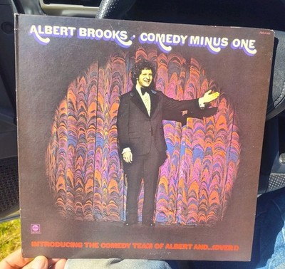 Albert Brooks Lp Comedy Minus One On ABC Records VG Mirror Back Jacket Gatefold