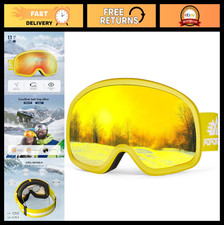 Polarized Ski Goggles with 100 UV Protection, Anti-Fog for Men  Women