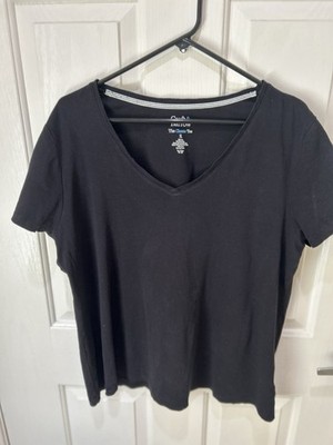 Croft & Barrow Black Short Sleeve Tee