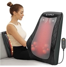 Snailax Back Neck Shoulder Massager with Heat for Back Pain Deep Tissue,Gifts