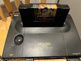 SNK Neo Geo AES Console 2 Sticks, Cables, Low Serial Number, 3 Games Pristine