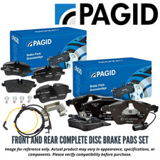 BMW X3 X4 sDrive30i xDrive30i Brake Pad Set OEM Pagid Front & Rear
