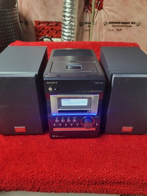 SONY CMT-M333NT ① Sony CMT-M333NT CD Player/ Radio/ Minidisc MD/ Cassette Player
