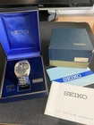 Vintage Seiko Automatic Blue Dial with Faceted Crystal
