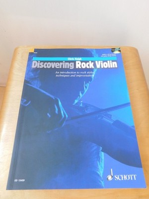 Discovering Rock Violin, Chris Haigh, Schott-Verlag, Übungsbuch inkl. CD