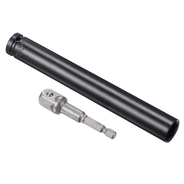 1/2-Zoll-Antrieb,19Mm Tief,8 Zoll LäNge Und 1/4-Zoll-Sechskantschaft-Adapter-image