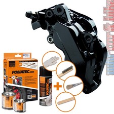 Foliatec Bremssattellack schwarz gl&auml;nzend midnight black 2164 7-teilig