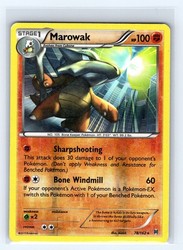 Marowak 78/162 Reverse Holo XY BREAKthrough