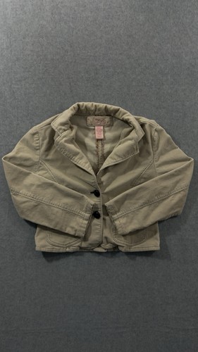 Y2K STAR Tan Corduroy Jacket Blazer