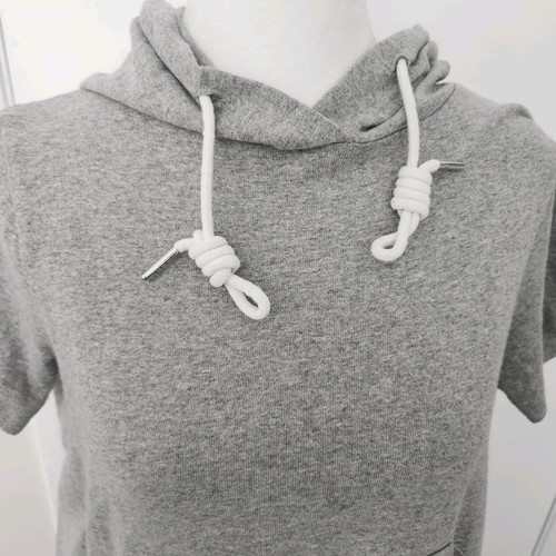 sacai HOODIE DRESS Layered One Piece Cotton Women Size 1 / US 6 Hoodie - Picture 9 of 17