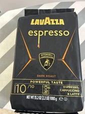 Lavazza Espresso Whole Bean Automobili Lamborghini, Dark Roast,