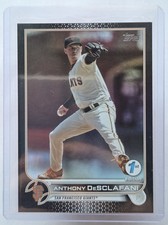 Anthony DeSclafani 2022 Topps 1st Edition #137 Rainbow Foil Numbered 3/25 Giants