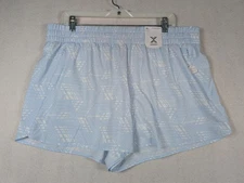 Xersion - Running Shorts - Breathable Performance Athletic - Blue/wh - Size: XL