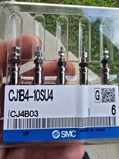 NEW SMC CJ1B4-10SU4 Micro Cylinder, Double Acting 4mm Bore 10mm 6 Count