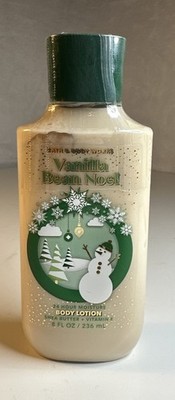Bath & Body Works Vanilla Bean Noel Shea & Vitamin E Body Lotion 8 oz New Sealed