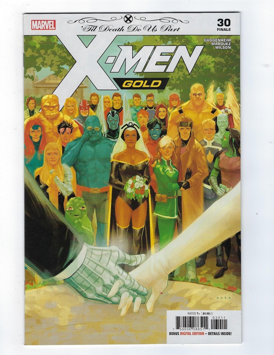 X-Men Gold # 30 Regular Cover NM Wedding Issue Final Issue [BK42