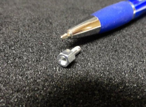 Hex 3/16" JackScrew Qty-50 4-40 x 5/16" Post LYN-TRON ST9412-00 Steel N12-4 - Picture 2 of 3