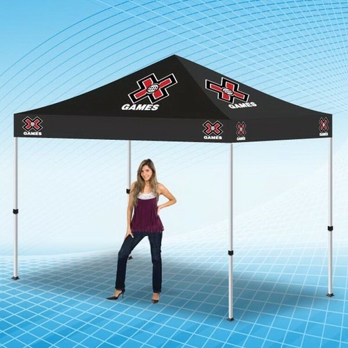 PopUp Canopy Replacement Cover 600D With Full Color Graphics for 10 x 10 Tent