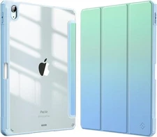 Case for iPad Air 11-inch M3 (2025)/M2 (2024) Shockproof Cover Clear Back Shell