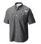 Noël Homme Père Noël Renne Motif de flocon de neige Chemise Chemise Boutonnée Manche Courte