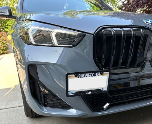 Front Bumper Tow Hook License Plate Tag Mount Bracket For BMW X1 2023-2025 New - Bild 23 von 23