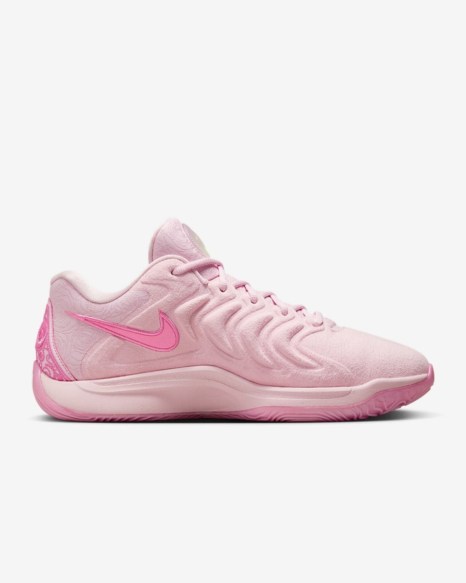 Nike kd17 aunt pearl 定価以下！ Nike KD 17 Aunt Pearl Pink Foam FZ1518-600/FZ1519-600 Men's Size
