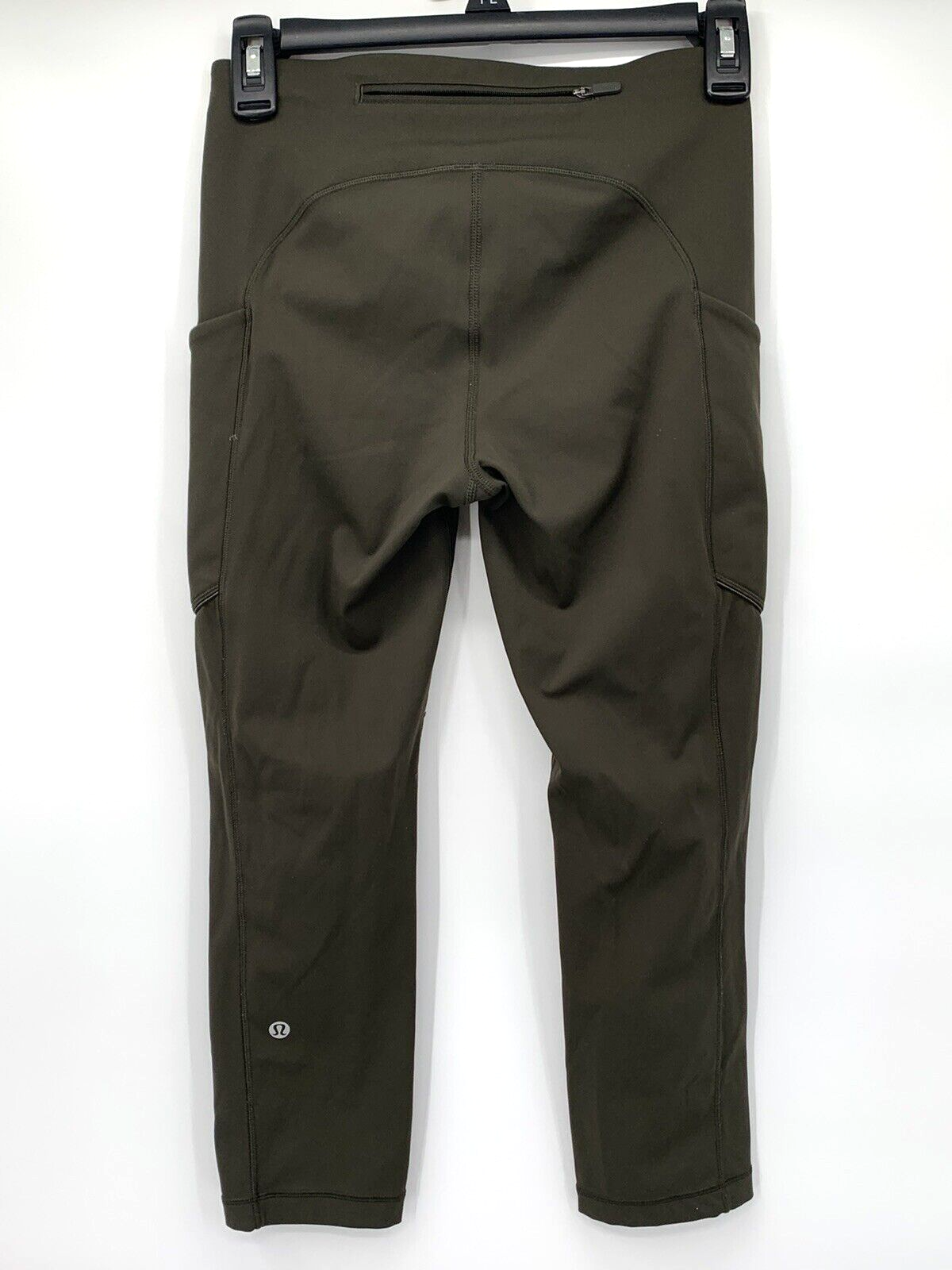 Lululemon Olive Green Yoga Pants Size 4 eBay