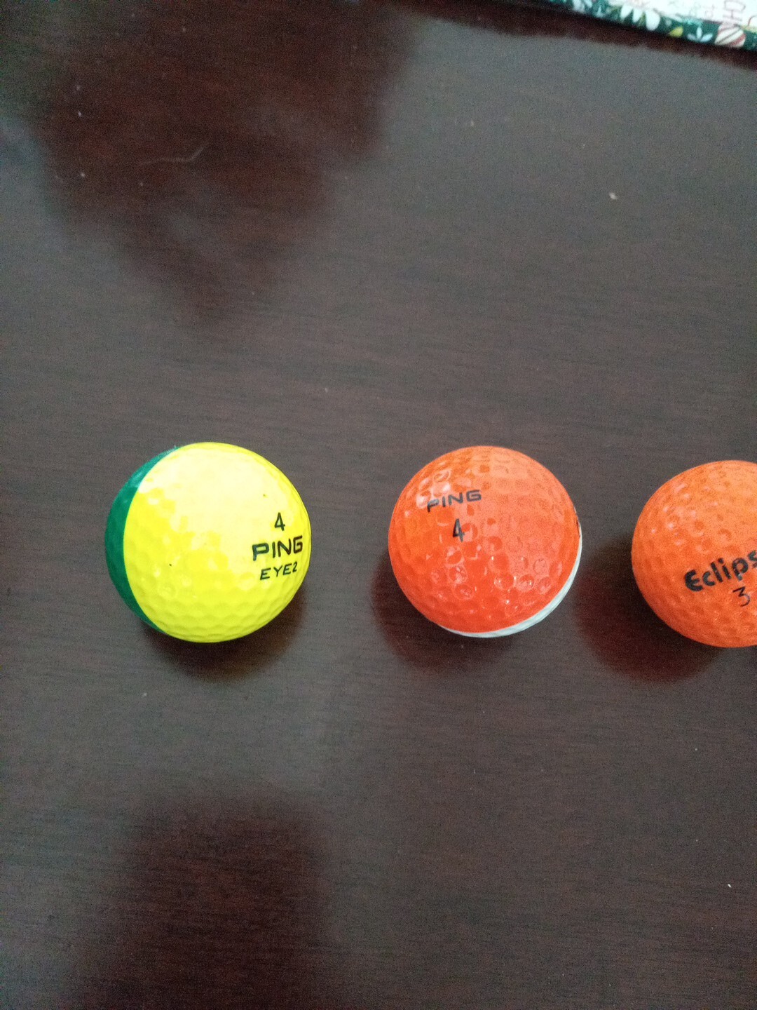 ping 2 color golf balls eBay