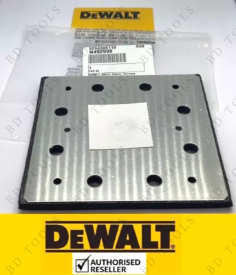 GENUNE DEWALTD N492998 HANDSCHLEIFER KLETT-PAD GRUNDPLATTE FÜR WE6411 DCW200