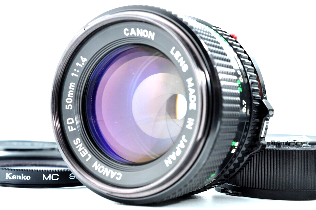 Excellent+] Canon New FD NFD 50mm f/1.4 MF Standard Prime Lens