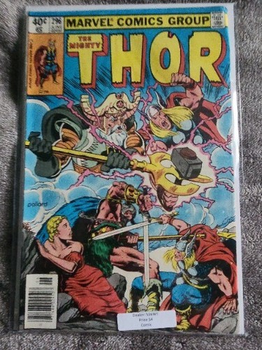 The Mighty Thor #296 Marvel Bronze Age 1980 Odin's Eye Pollard Cover LN+