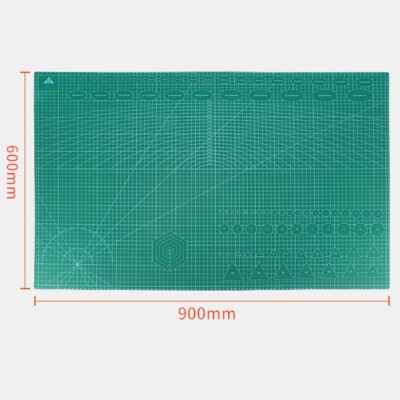 24'' x 36'' 3mm Thick Self Healing Double Sided Durable PVC Cutting Mat