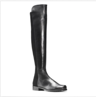 Stuart Weitzman 5050 Over The Knee Black Nappa Boots OTK Stuart Weitzman 5050 Over The Knee Black Nappa Boots OTK