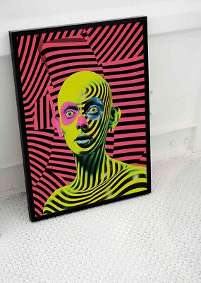 TRIPPY PSYCHEDELIC POSTER WALL ART PRINT A3 A4 SIZE | eBay UK