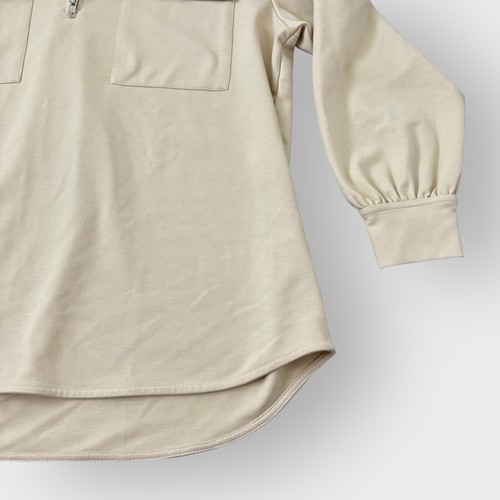 Samsoe Samsoe Jessy Shirt Half Zip Long Sleeve Size Large - Picture 6 of 7
