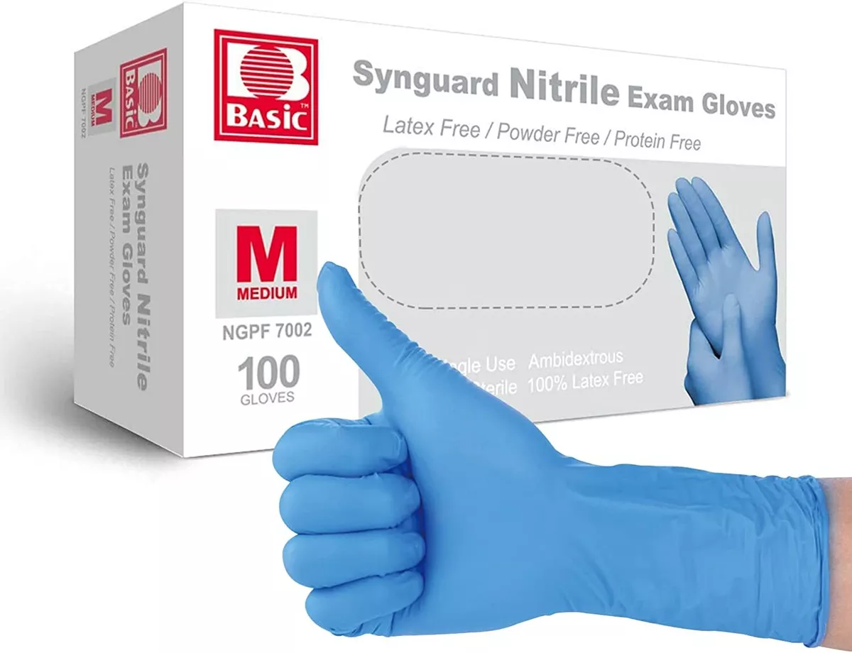 Nitrile exam gloves sale ebay