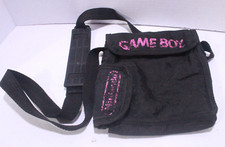 Nintendo Game Boy Carry Case Travel Shoulder Bag Black Pink Vintage DMG-01