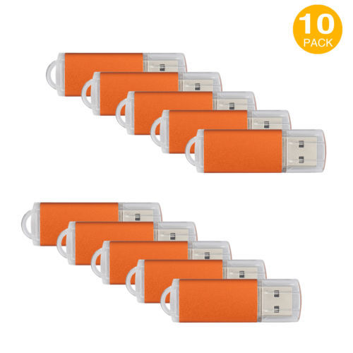 10 piezas/lote Memoria USB en blanco rectangular 1GB 2GB 4GB 8GB 32GB, imagen 6