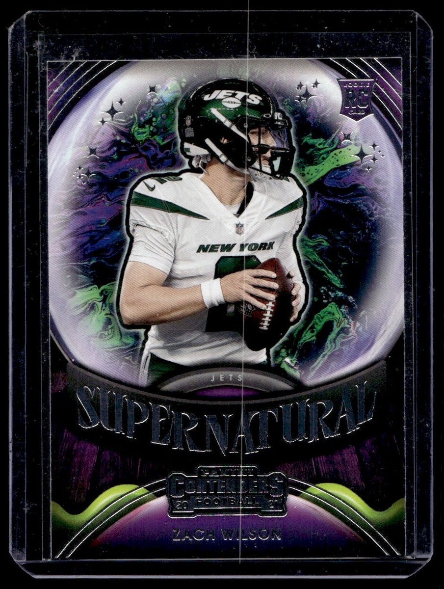 2021 Panini Contenders Supernatural Zach Wilson Rookie A9