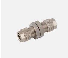 Push On Fittings Bulkheads, Finger Tight-Quick Fit Fittings , Equal Bulkheads