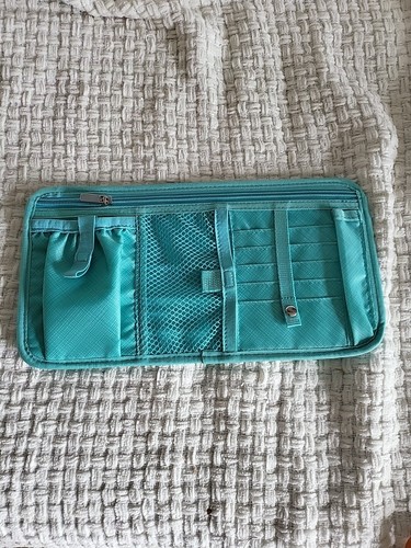 Thirty One Visor organizer made in the shade Sunglasses Card Pen Remote Holder 