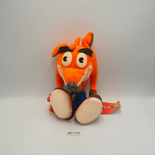 MD1106 JUNK Crash Bandicoot Collection Sony 1998 Universal studio Plush 10" Toy - product listing photo