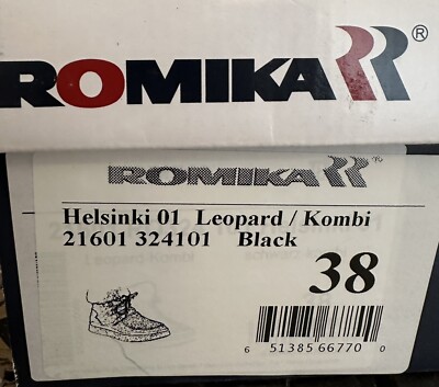 Romika Women Helsinki 01 Faux Fur Lined Snow Boots Size 38 / 7.5