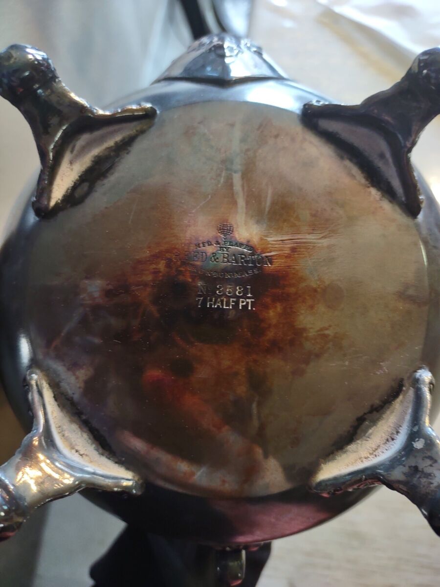 Antique Reed & Barton Taunton Silver Plate Tea Pot 3581 | eBay Antique Reed & Barton Taunton Silver Plate Tea Pot 3581 | eBay