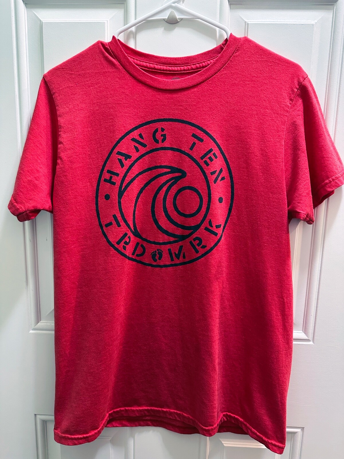 ALTRA Hang Ten Trademark Surf Soft Red T Shirt