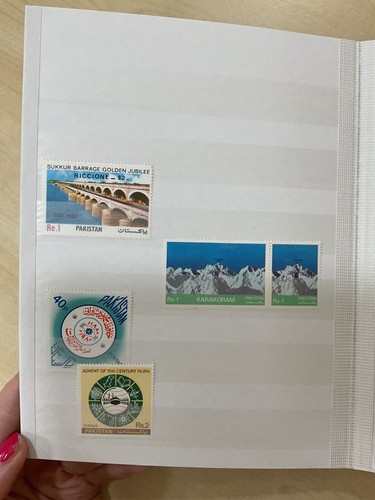 British Commonwealth stamps, Pakistan, MNH, 18 sides, stock book #z769 - 第 19/20 張圖片