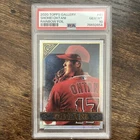 2020 Topps Gallery PSA 10 GEM SHOHEI OHTANI Rainbow Foil #41 Angels Low POP 🔥🔥